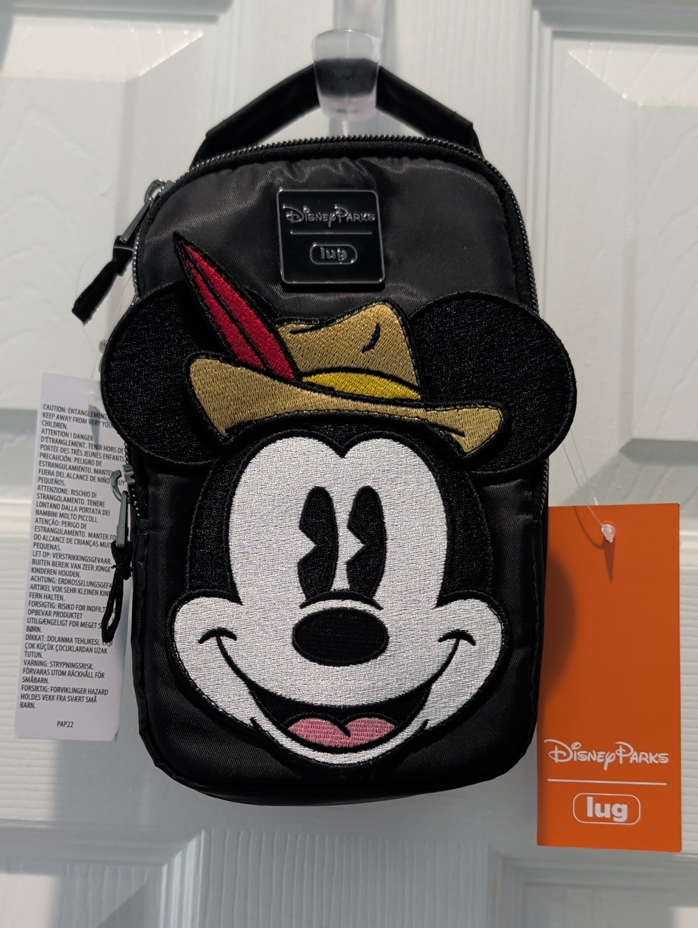 🖤❤️ lug X Disney Parks ❤️🖤Crossbody Germany Skeeter Belt Bag NWT Mickey EPCOT
